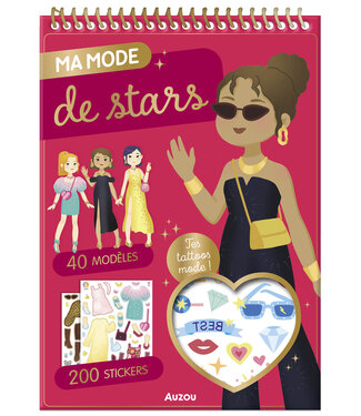 AUZOU AUTOCOLLANTS - MA MODE DE STARS