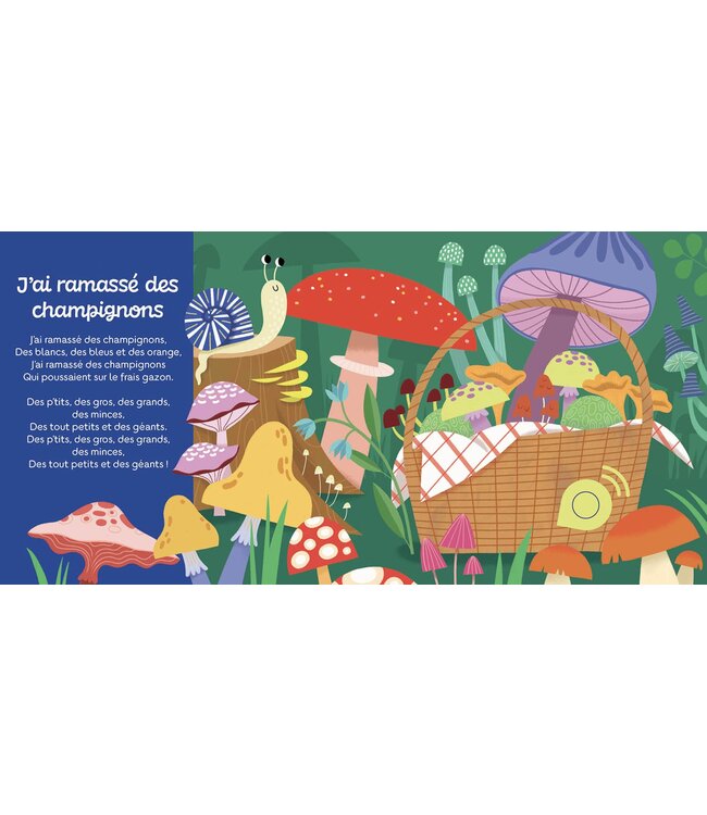 AUZOU LIVRE - MES COMPTINES DE LA FORÊT