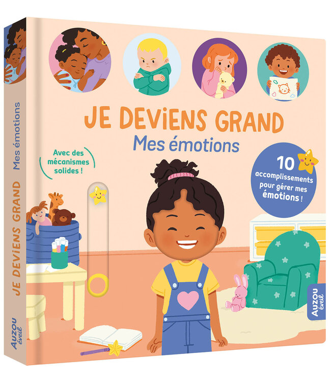 AUZOU LIVRE - JE DEVIENS GRAND : MES ÉMOTIONS