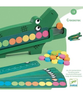 DJECO JEU DE MANIPULATION - CROCOCROC