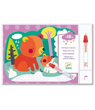 DJECO COLORIAGES MAGIQUES - CACHÉ DANS LES BOIS