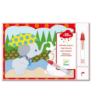 DJECO COLORIAGES MAGIQUES  - CACHÉ DEHORS