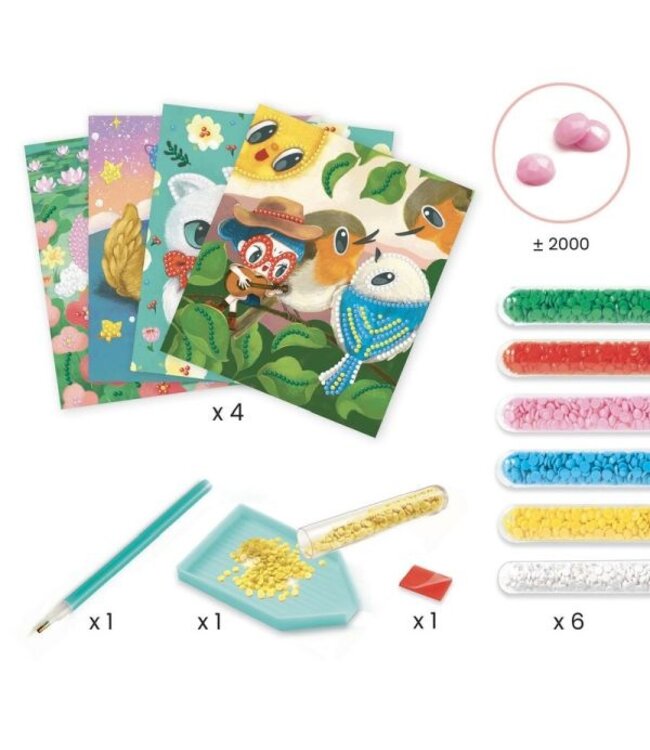 DJECO ENS. CRÉATIF ARTISTIC DIAMS - AMITIÉS