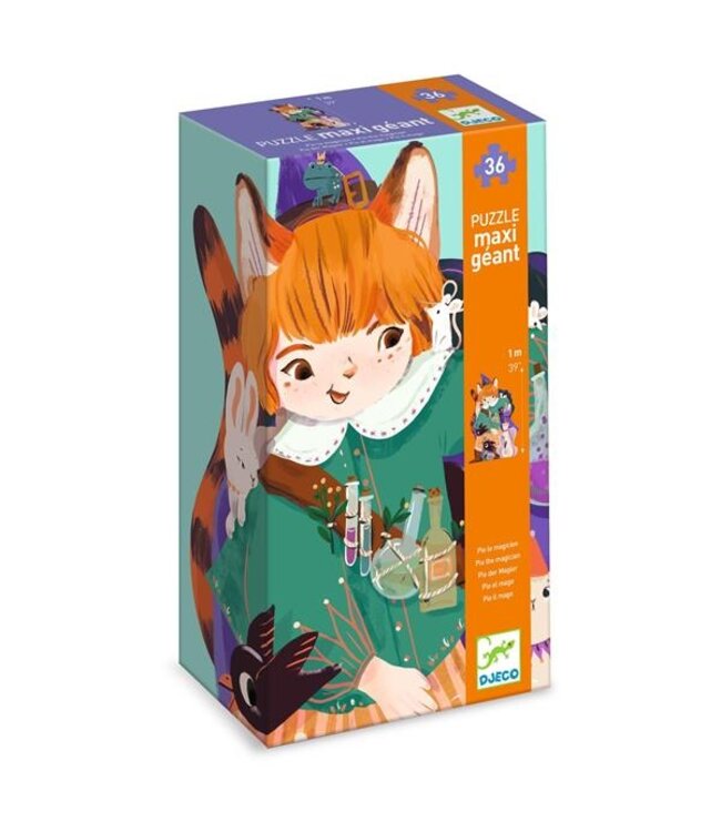 DJECO PUZZLE GÉANT - PIO LE MAGICIEN (36 MCX)