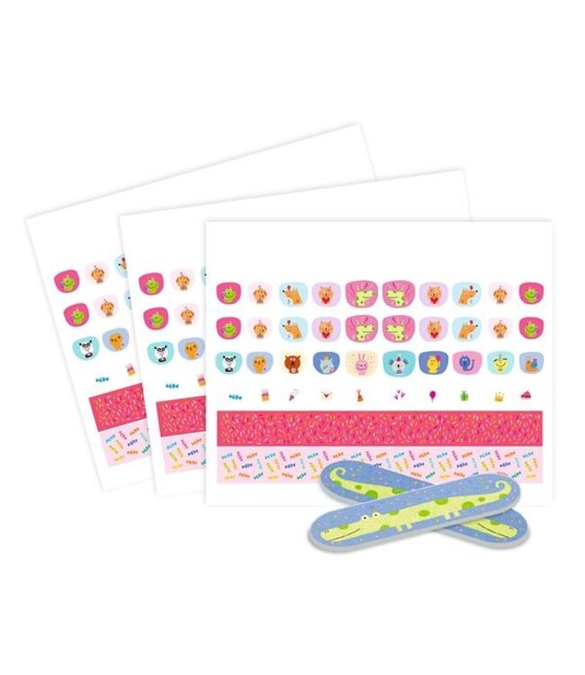 DJECO COLLANTS À ONGLES - JOYEUX ANNIVERSAIRE