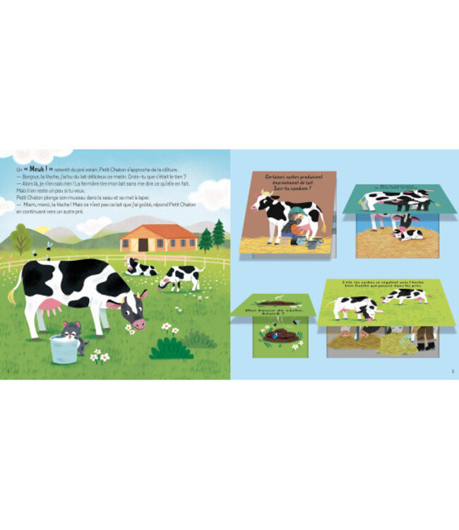 AUZOU LIVRE PETIT LUDOC - LES ANIMAUX DE LA FERME