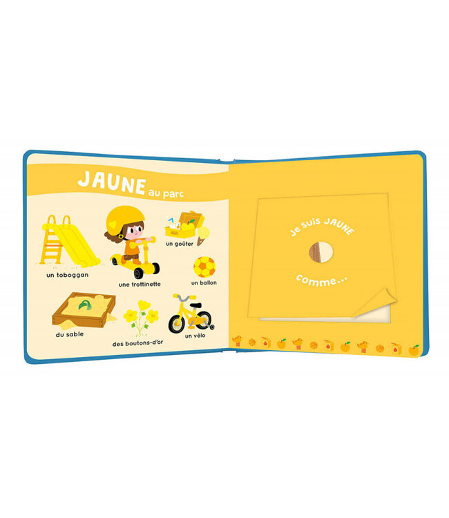 AUZOU MON LIVRE DES ODEURS ET DES COULEURS - MA JOURNÉE