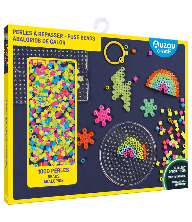 AUZOU COFFRET - 1000 PERLES À REPASSER