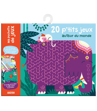 AUZOU 20 P'TITS JEUX - AUTOUR DU MONDE