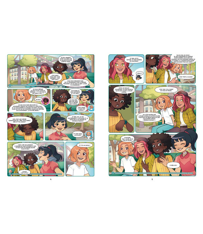 AUZOU LIVRE - LES INFLUENCEUSES : LE LIKE ME CHALENGE