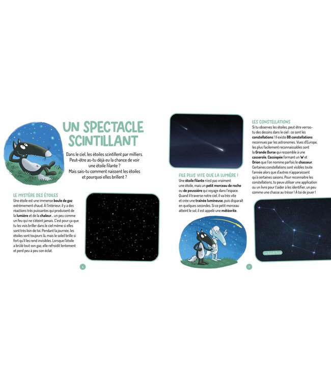 AUZOU LIVRE - LES QUESTIONS DE LOUP : L'ESPACE