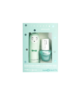 INUWET DUO BAUME + VERNIS - TURQUOISE ( POMME )