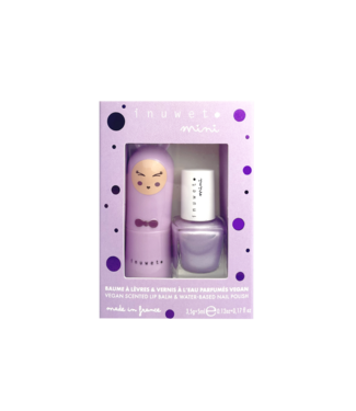 INUWET DUO BAUME + VERNIS - MAUVE ( MYRTILLE & GUIMAUVE )