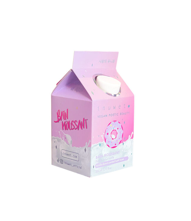 INUWET BAIN MOUSSANT - BEIGNE À LA VANILLE ( 230ML )