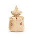 JELLYCAT PELUCHE - CHÂTEAU DE SABLE AMUSANT