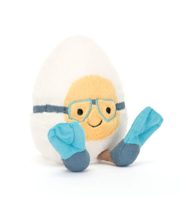 JELLYCAT PELUCHE - OEUF TENUE PLONGÉE