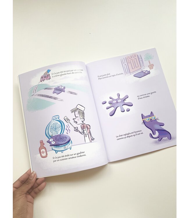 SCHOLASTIC LIVRE - LE CHAT RAPLAPLA