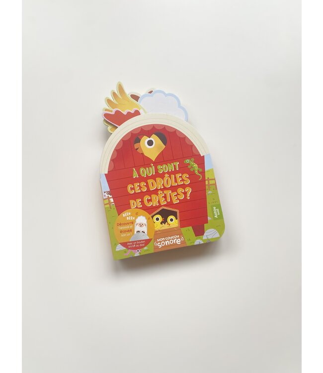 AUZOU LIVRE - À QUI SONT CES DRÔLES DE CRÊTES