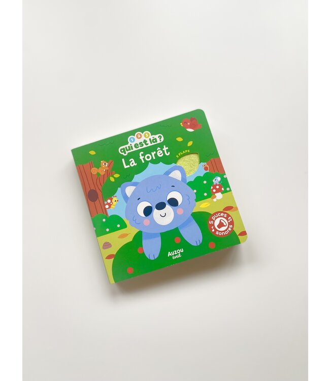 AUZOU LIVRE - 1,2,3 QUI EST LÀ ? : LA FORÊT