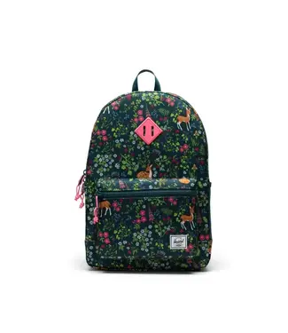 HERSCHEL SAC À DOS HERITAGE - DEER WOODLAND DARK SEA