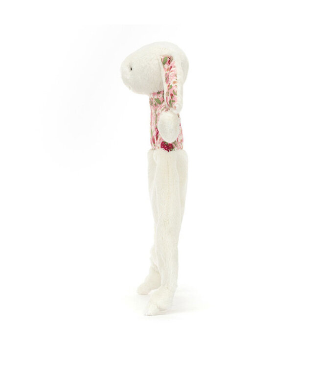 JELLYCAT PELUCHE RÉCONFORT - LAPIN TIMIDE CRÈME&FRAISES