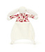 JELLYCAT PELUCHE RÉCONFORT - LAPIN TIMIDE CRÈME&FRAISES