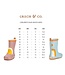 GRECH & CO BOTTES DE PLUIE RAINBOW - LIGHT BLUE