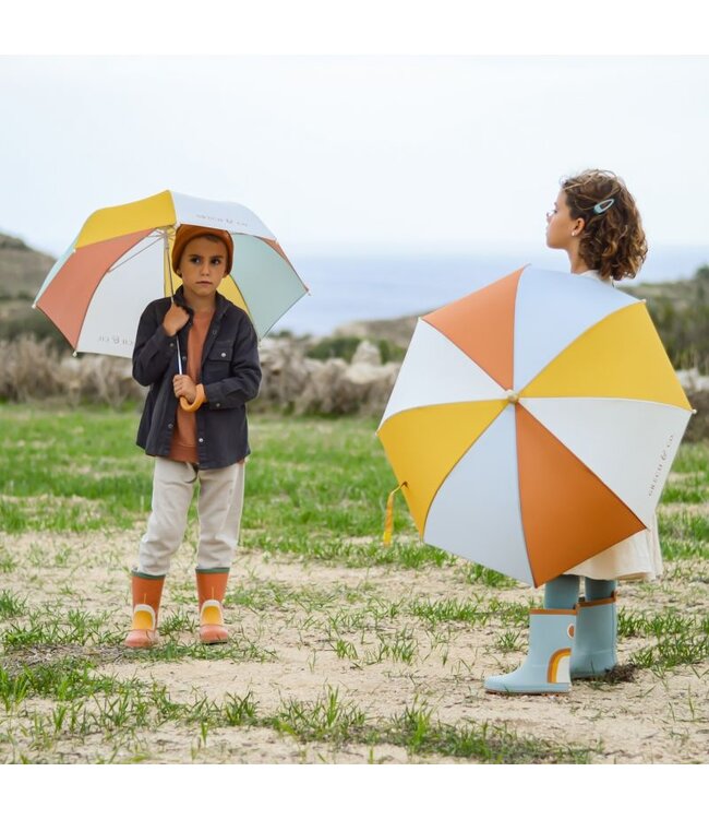 GRECH & CO BOTTES DE PLUIE RAINBOW - LIGHT BLUE