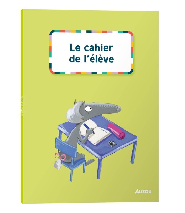 AUZOU COFFRET ÉDUCATIF - JE JOUE À L'ÉCOLE AVEC LOUP