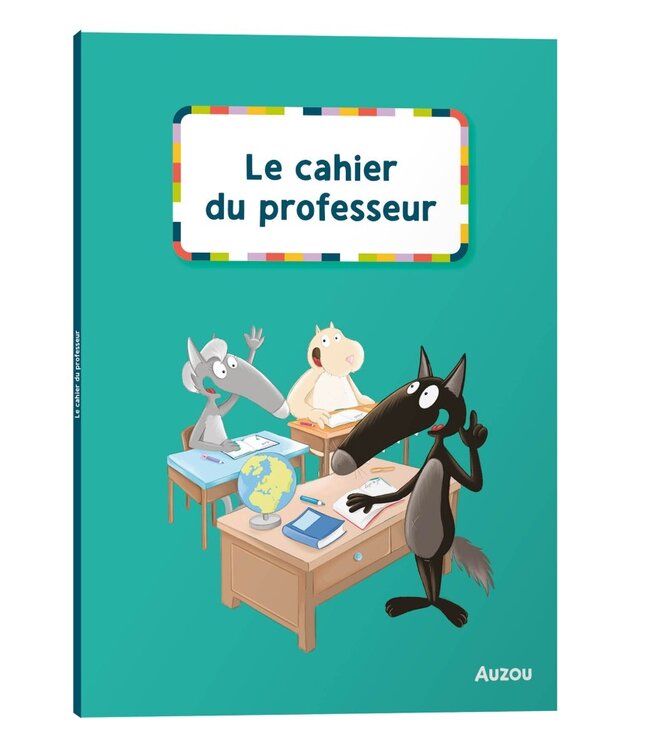 AUZOU COFFRET ÉDUCATIF - JE JOUE À L'ÉCOLE AVEC LOUP