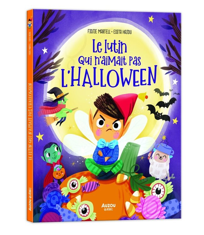 AUZOU LIVRE - LE LUTIN QUI N'AIMAIT PAS L'HALLOWEEN