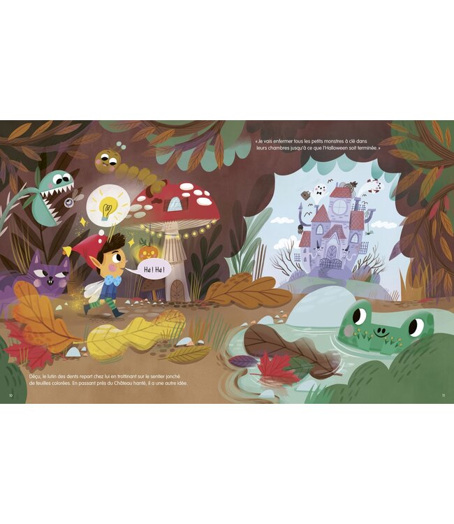 AUZOU LIVRE - LE LUTIN QUI N'AIMAIT PAS L'HALLOWEEN