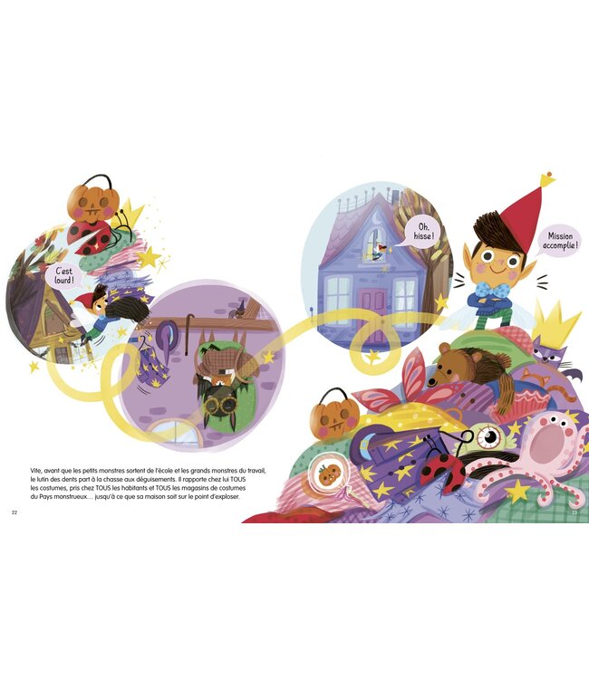 AUZOU LIVRE - LE LUTIN QUI N'AIMAIT PAS L'HALLOWEEN