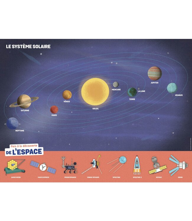 AUZOU LIVRE - L'ESPACE: DÉCOUVRIR ET JOUER