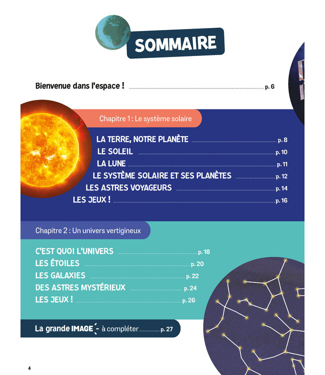 AUZOU LIVRE - L'ESPACE: DÉCOUVRIR ET JOUER