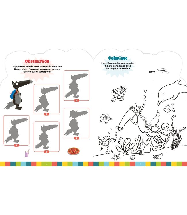 AUZOU CAHIER - LOUP: MES ACTIVITÉS D'ÉTÉ