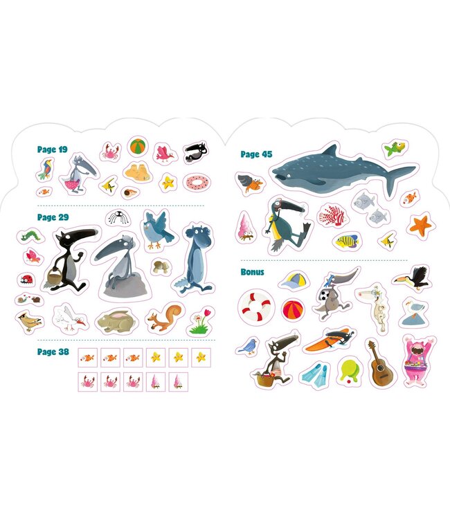 AUZOU CAHIER - LOUP: MES ACTIVITÉS D'ÉTÉ