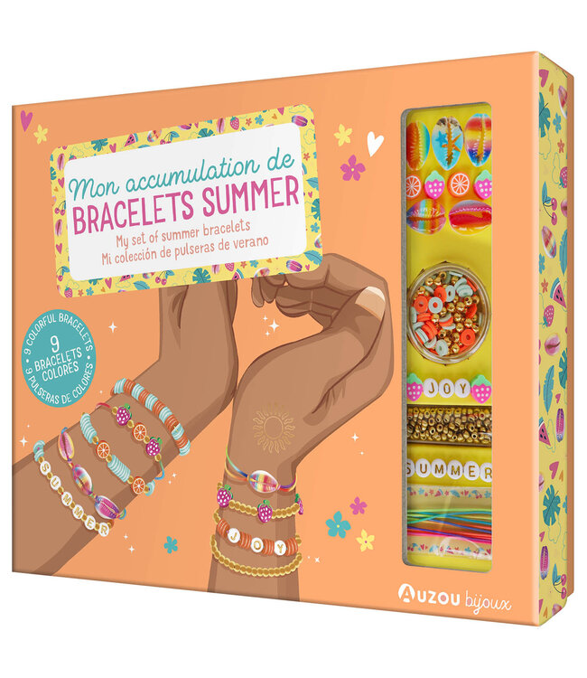 AUZOU COFFRET - MON ACCUMULATION DE BRACELETS SUMMER