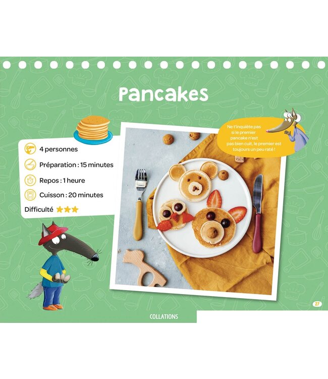 AUZOU LIVRE P'TIT LOUP - MES RECETTES EN FAMILLE