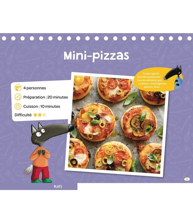 AUZOU LIVRE P'TIT LOUP - MES RECETTES EN FAMILLE