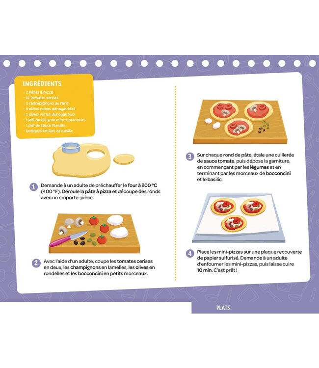 AUZOU LIVRE P'TIT LOUP - MES RECETTES EN FAMILLE