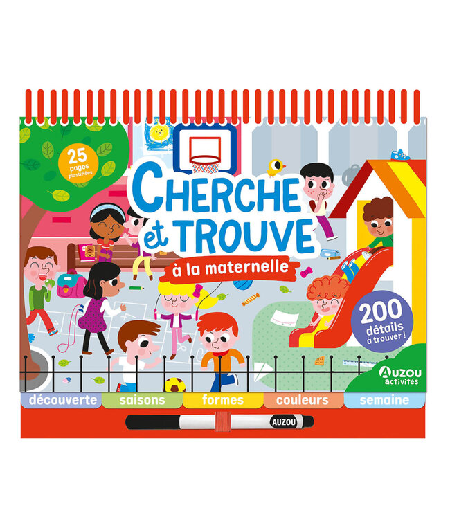 AUZOU CHERCHE ET TROUVE - À LA MATERNELLE