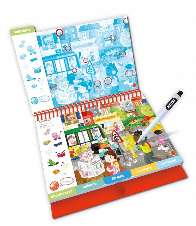 AUZOU CHERCHE ET TROUVE - À LA MATERNELLE