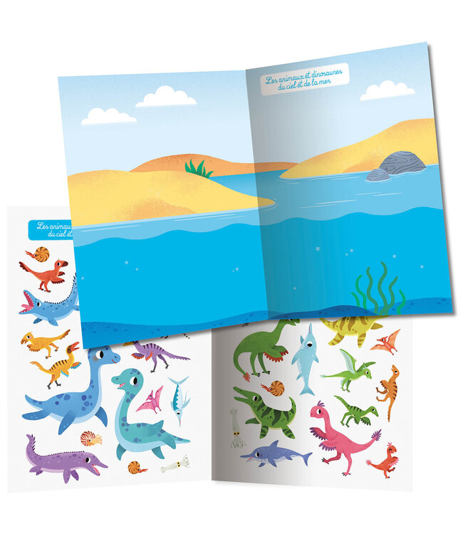AUZOU MES 250 AUTOCOLLANTS - DINOSAURES