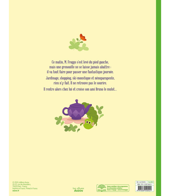 AUZOU LIVRE - LA FANTASTIQUE JOURNÉE DE M. FROGGO