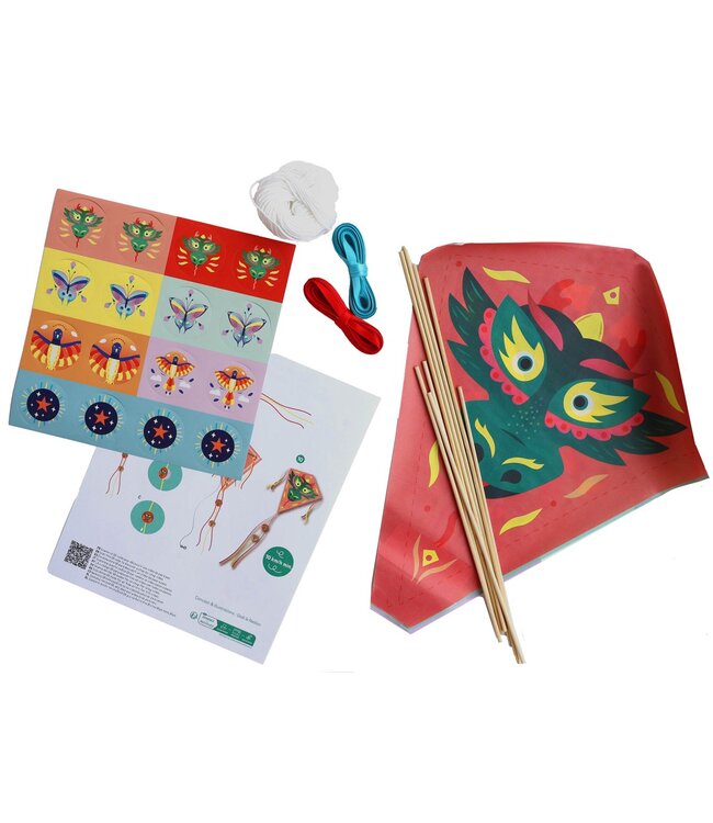 AUZOU COFFRET - JE CRÉE MES CERFS-VOLANTS