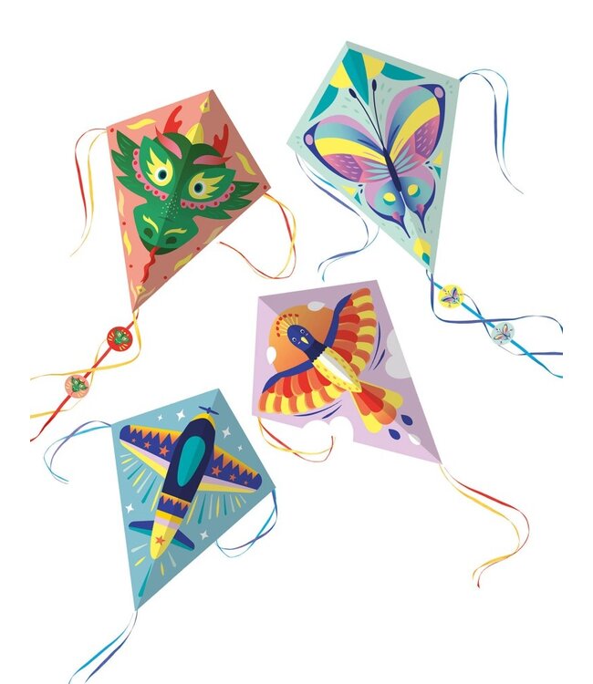 AUZOU COFFRET - JE CRÉE MES CERFS-VOLANTS