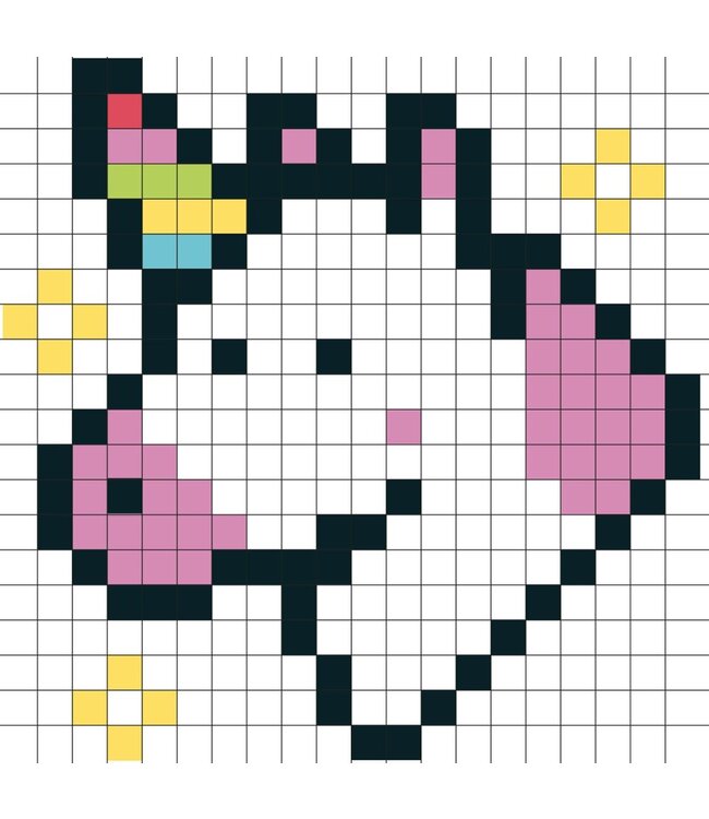 AUZOU JEU MAGNÉTIQUE - PIXELS KAWAII