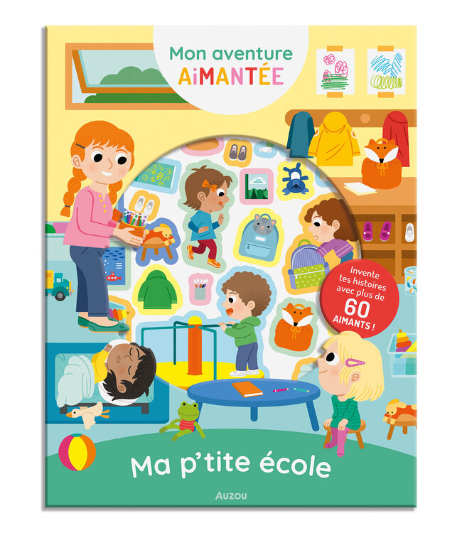 AUZOU MON AVENTURE AIMANTÉE - MA P'TITE ÉCOLE