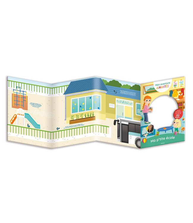 AUZOU MON AVENTURE AIMANTÉE - MA P'TITE ÉCOLE